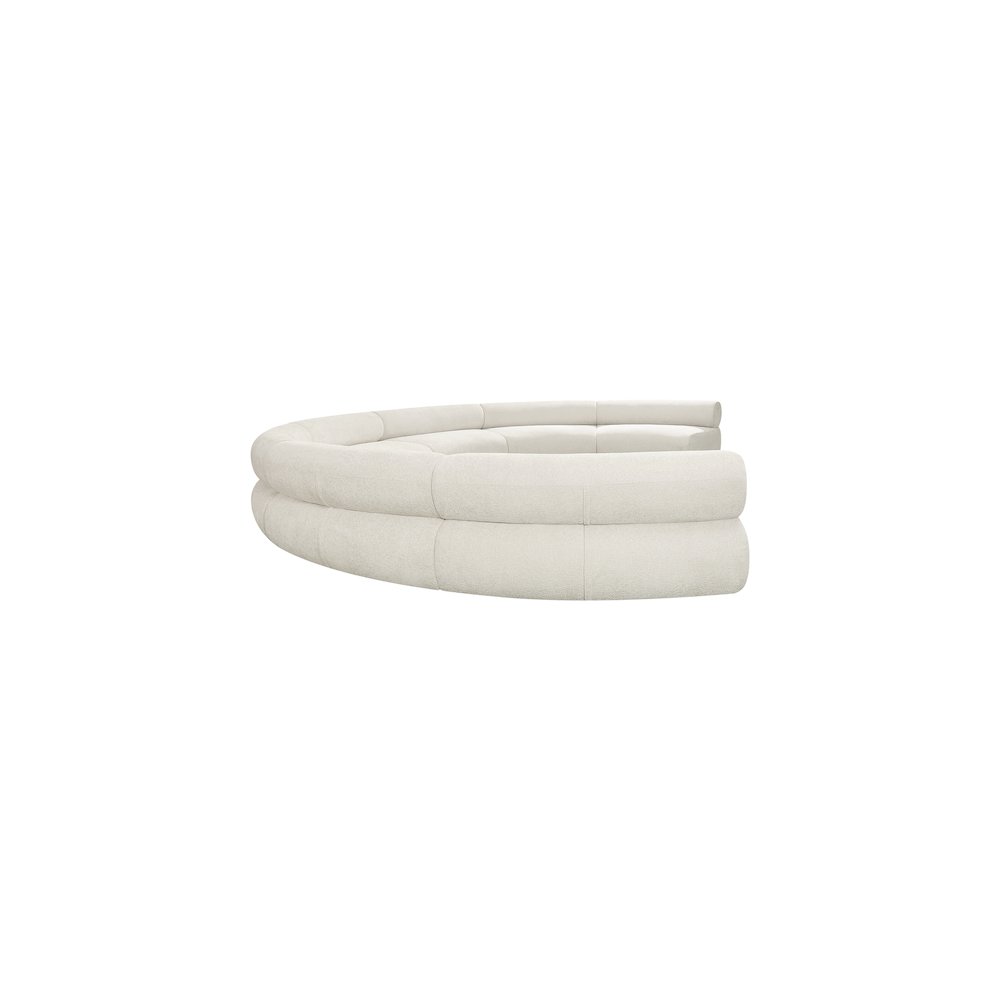 Bale Cream Chenille Fabric Modular Sofa. Picture 7