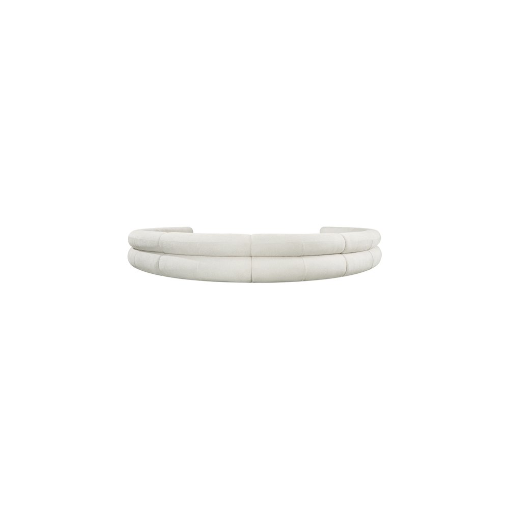 Bale Cream Chenille Fabric Modular Sofa. Picture 3