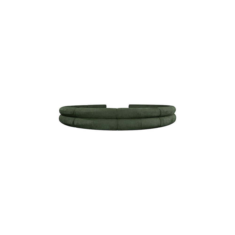 Bale Green Chenille Fabric Modular Sofa. Picture 3