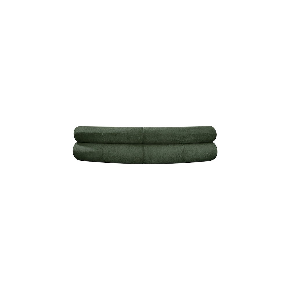 Bale Green Chenille Fabric Modular Sofa. Picture 3