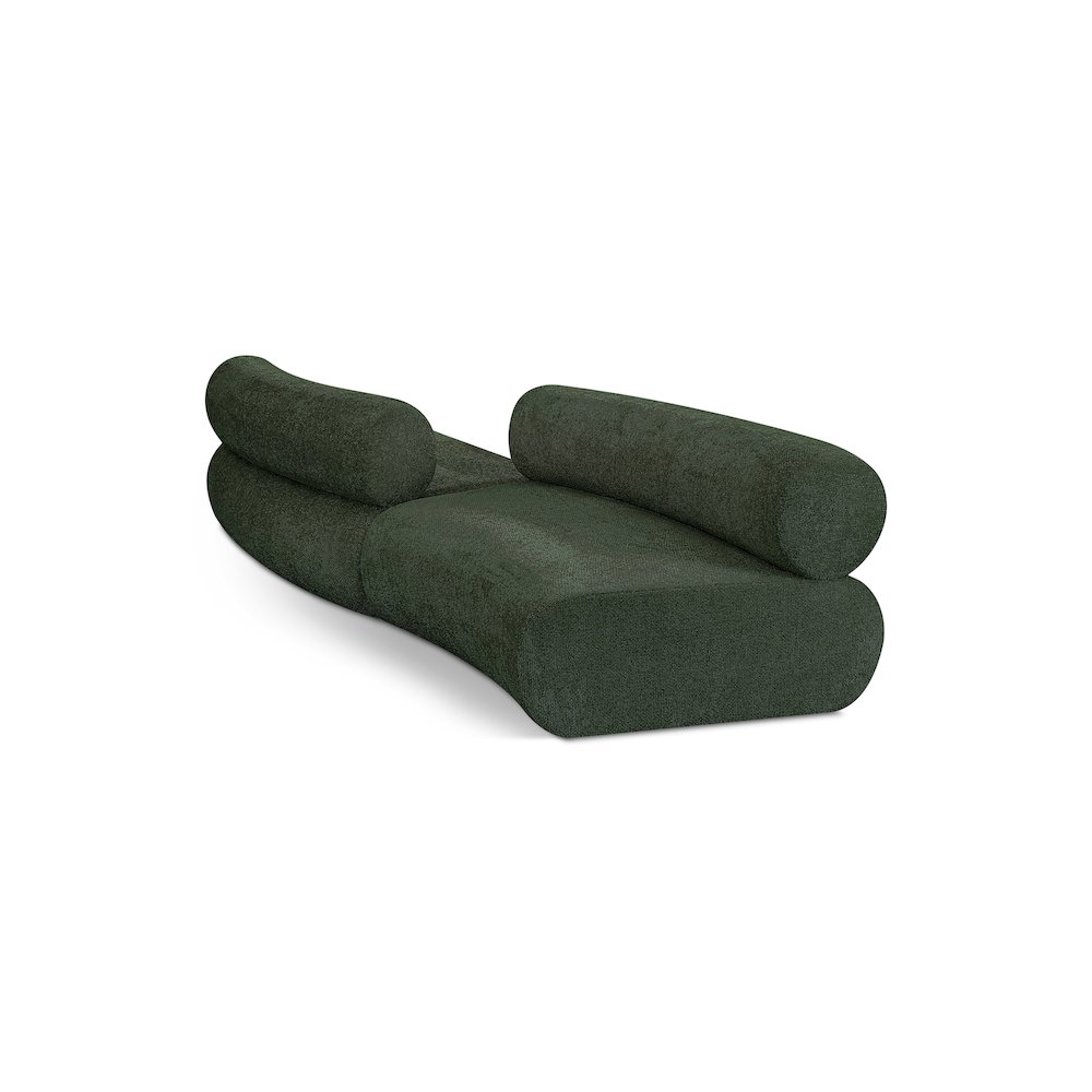 Bale Green Chenille Fabric Modular Sofa. Picture 1