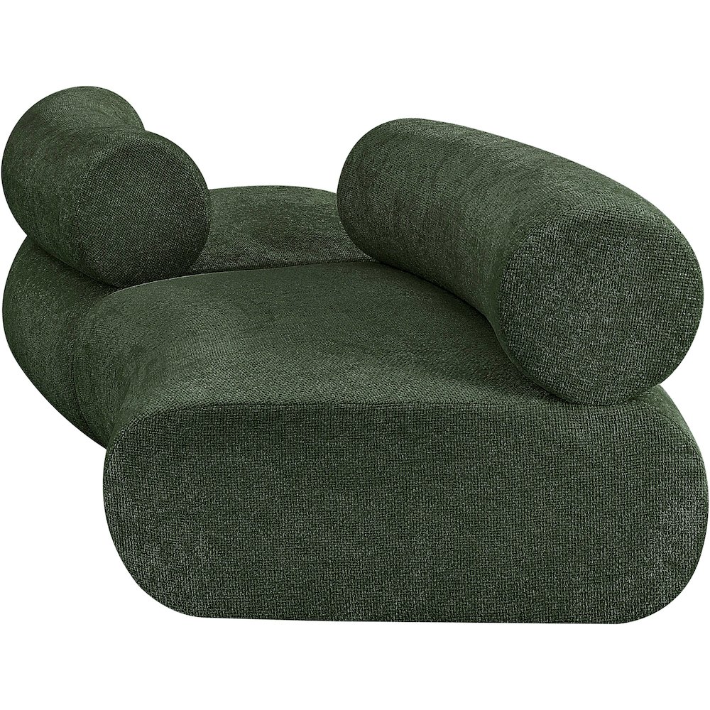 Bale Green Chenille Fabric Modular Sofa. Picture 5