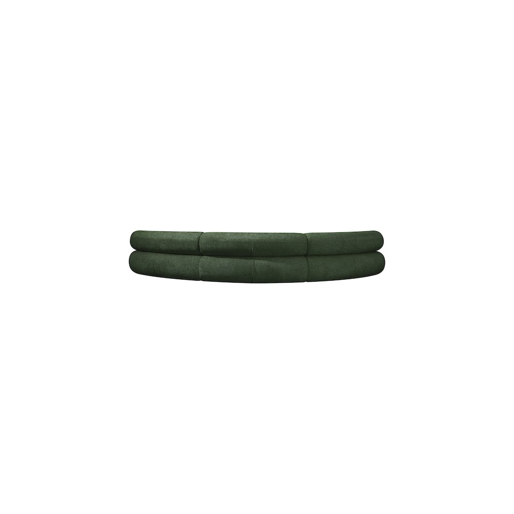 Bale Green Chenille Fabric Modular Sofa. Picture 3