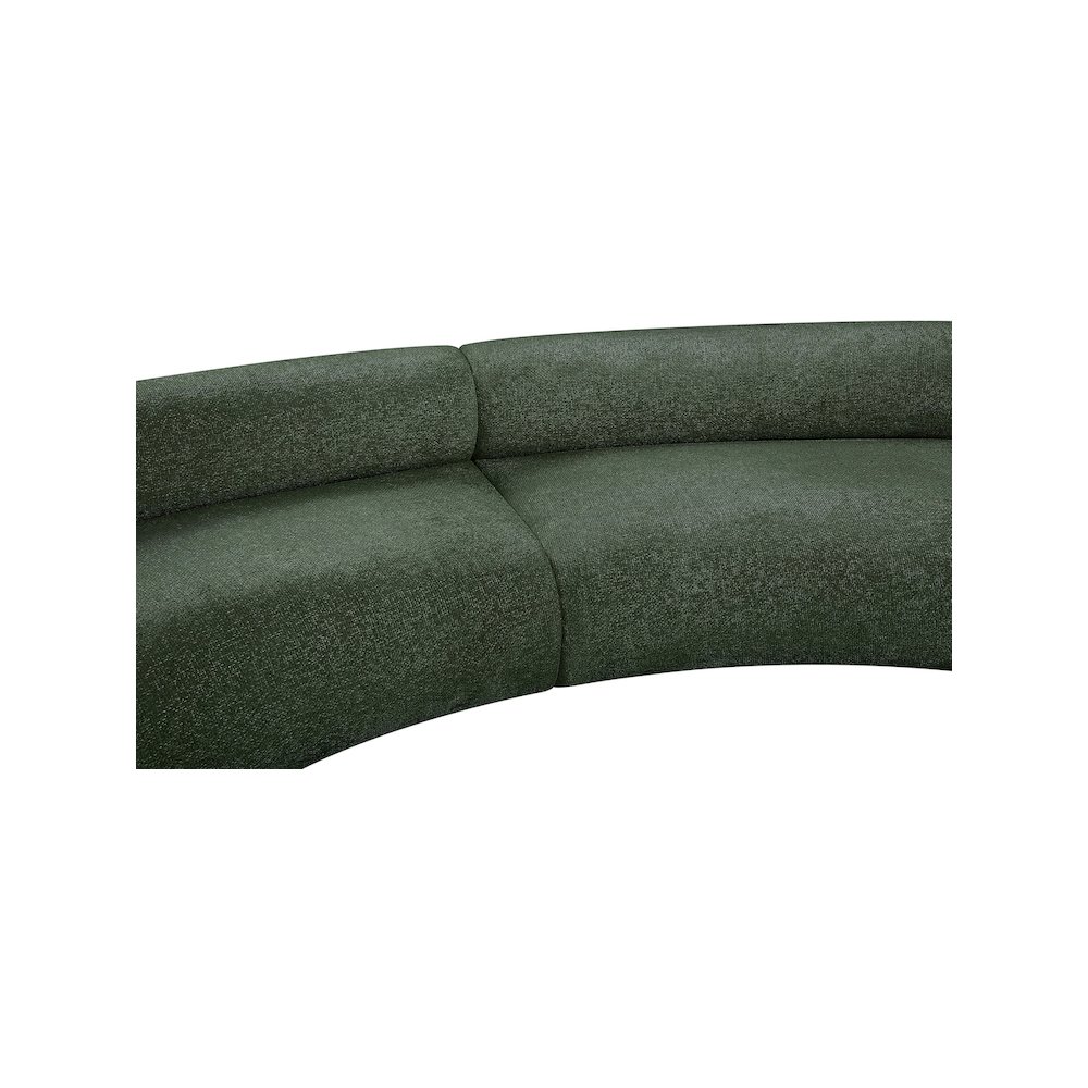 Bale Green Chenille Fabric Modular Sofa. Picture 9