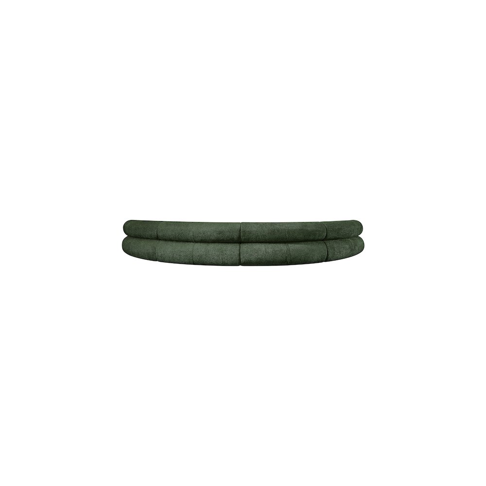 Bale Green Chenille Fabric Modular Sofa. Picture 3