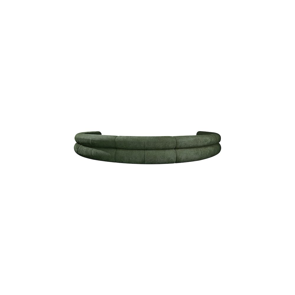 Bale Green Chenille Fabric Modular Sofa. Picture 3