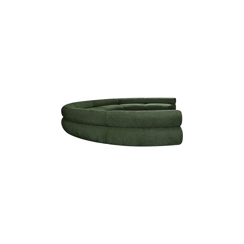 Bale Green Chenille Fabric Modular Sofa. Picture 7