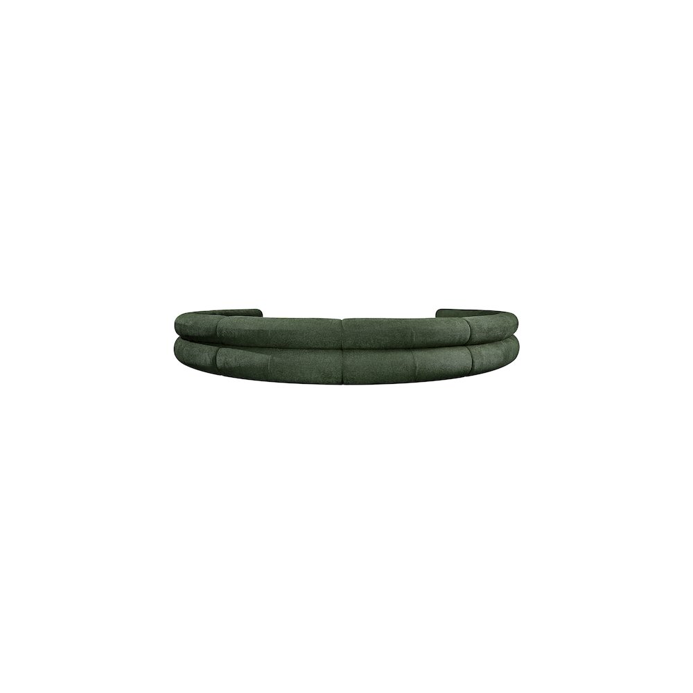 Bale Green Chenille Fabric Modular Sofa. Picture 3