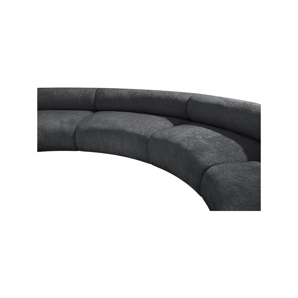 Bale Grey Chenille Fabric Modular Sofa. Picture 8