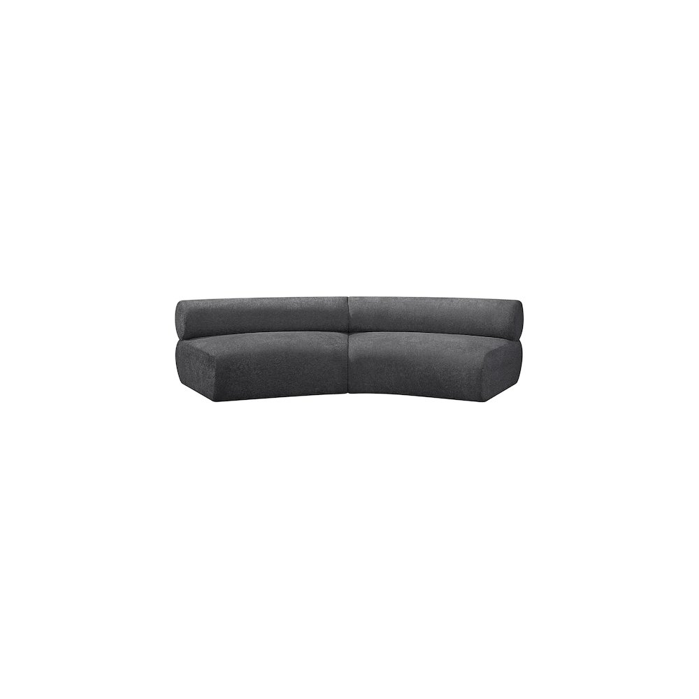 Bale Grey Chenille Fabric Modular Sofa. Picture 4