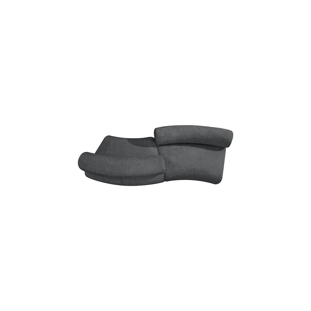 Bale Grey Chenille Fabric Modular Sofa. Picture 4