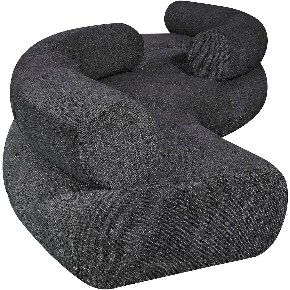 Bale Grey Chenille Fabric Modular Sofa. Picture 5