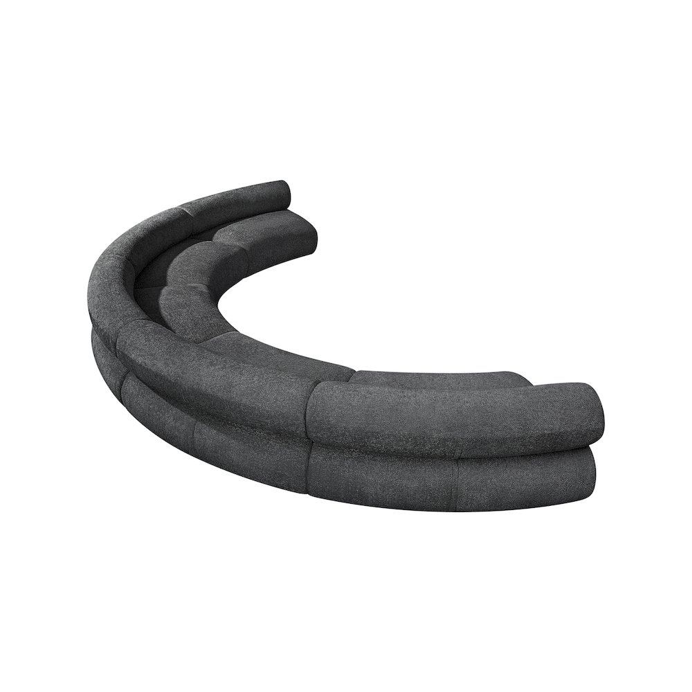 Bale Grey Chenille Fabric Modular Sofa. Picture 6