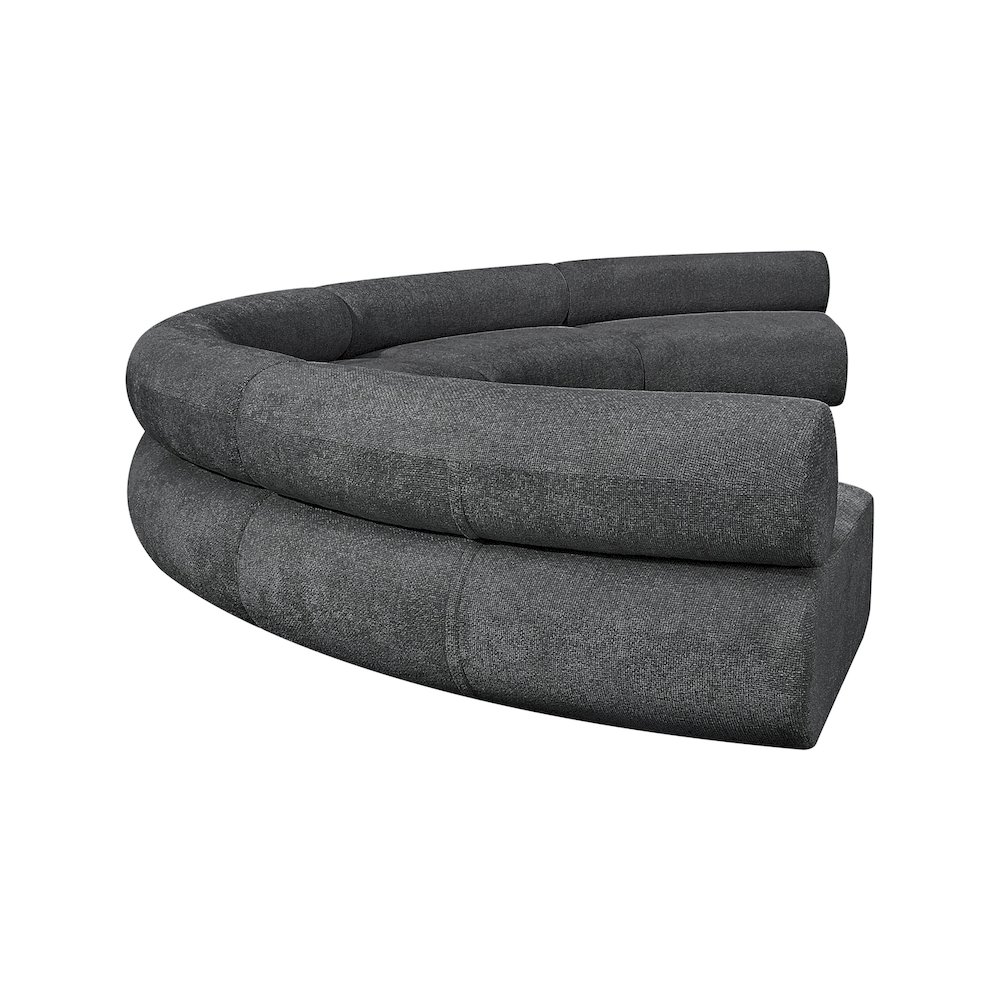 Bale Grey Chenille Fabric Modular Sofa. Picture 7