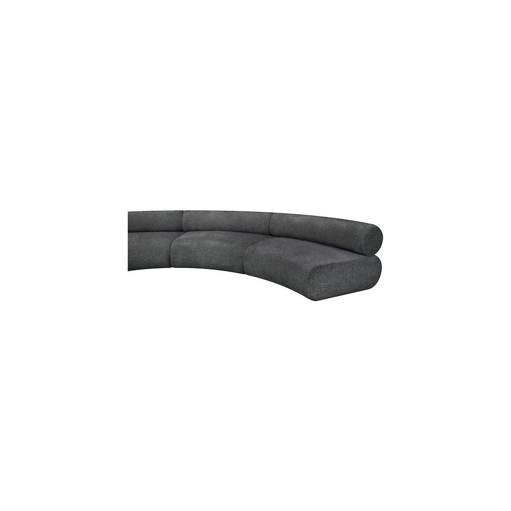 Bale Grey Chenille Fabric Modular Sofa. Picture 6