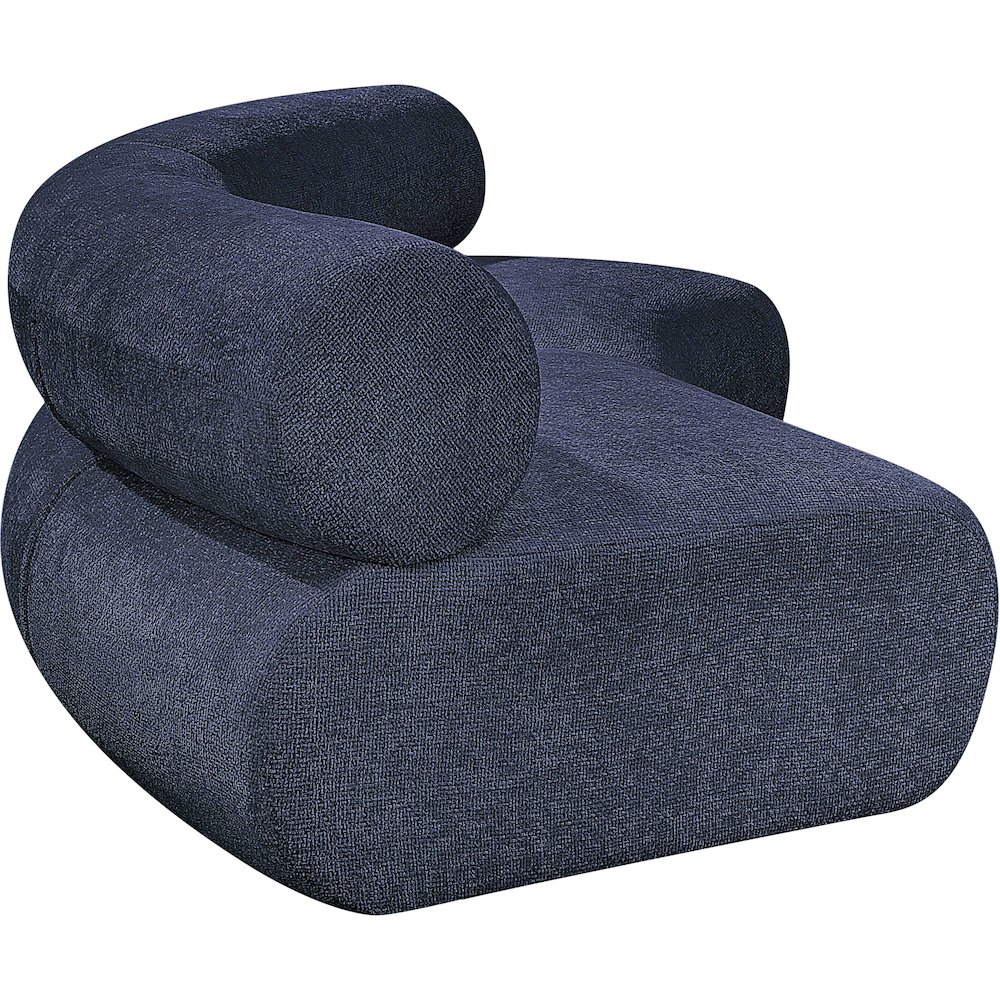 Bale Navy Chenille Fabric Modular Sofa. Picture 7