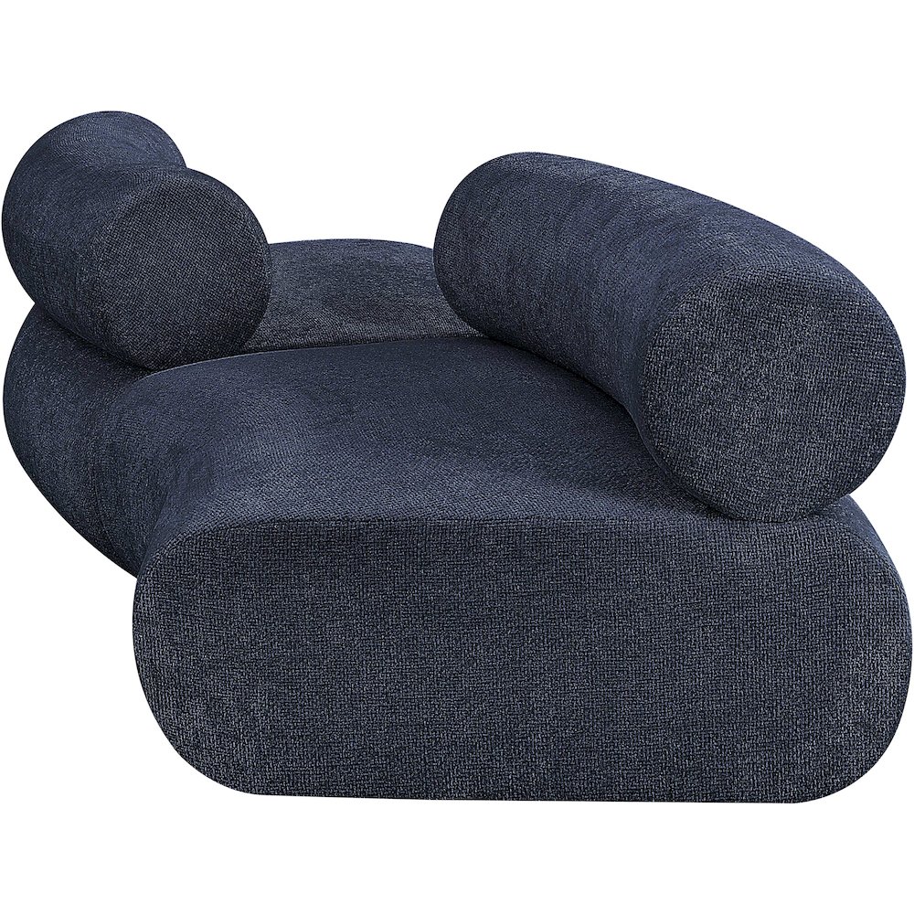 Bale Navy Chenille Fabric Modular Sofa. Picture 5