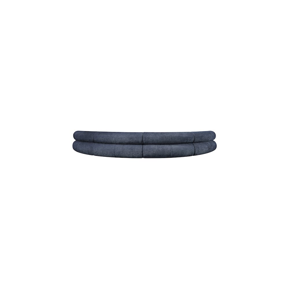 Bale Navy Chenille Fabric Modular Sofa. Picture 3