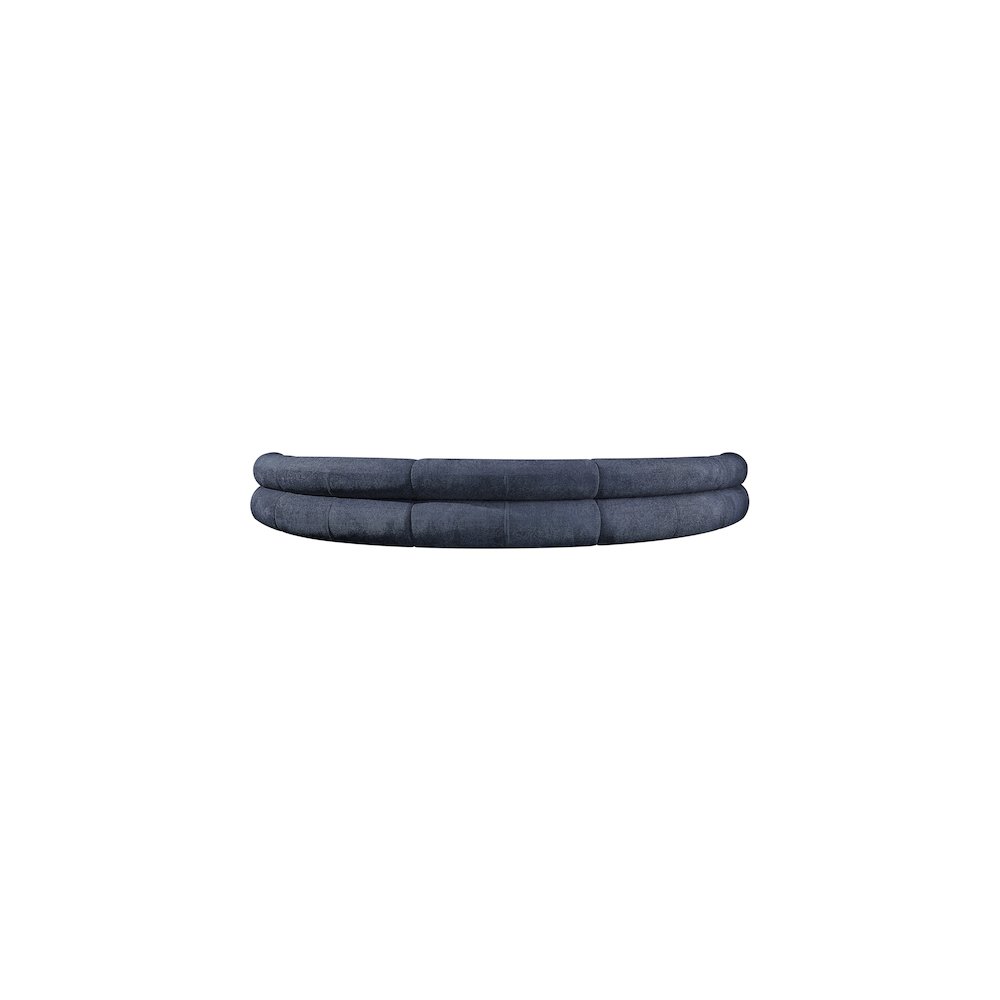 Bale Navy Chenille Fabric Modular Sofa. Picture 3