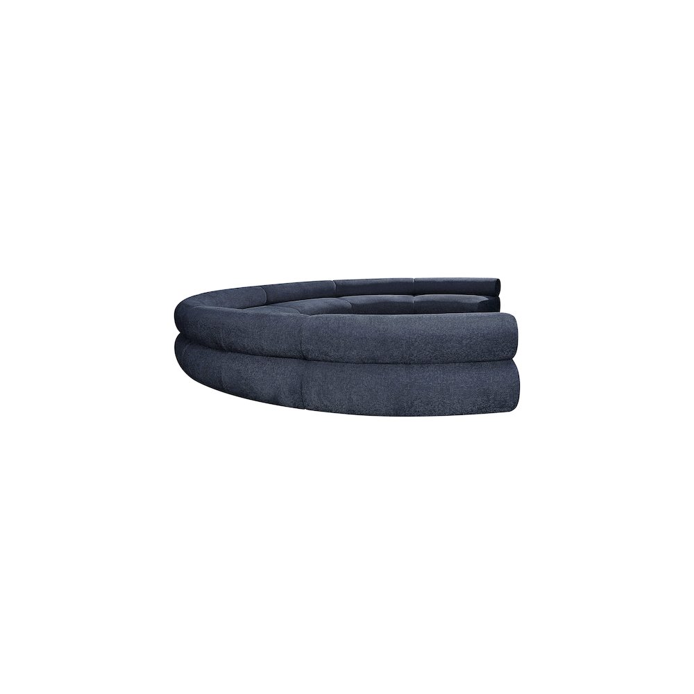 Bale Navy Chenille Fabric Modular Sofa. Picture 7