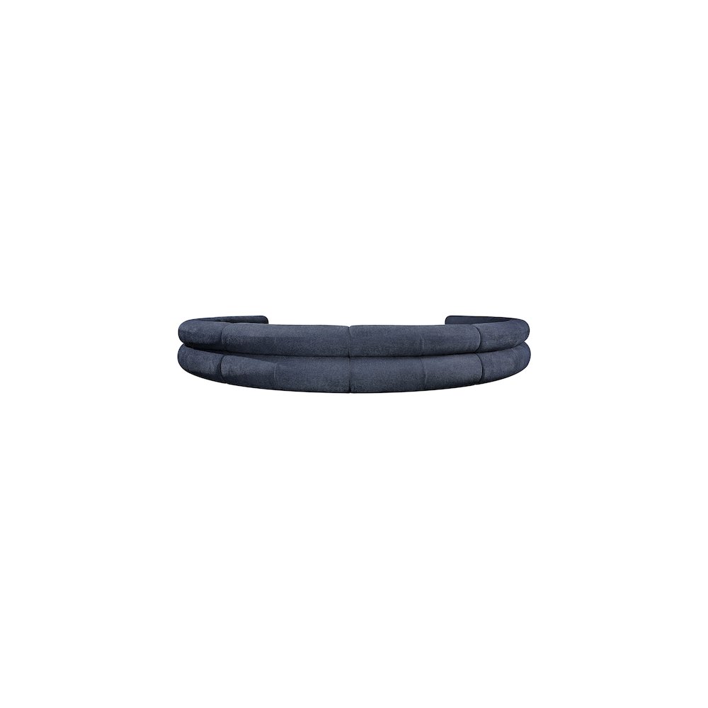 Bale Navy Chenille Fabric Modular Sofa. Picture 3