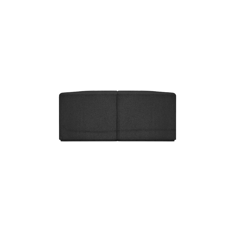 Ollie Black Boucle Fabric Modular Sofa. Picture 3