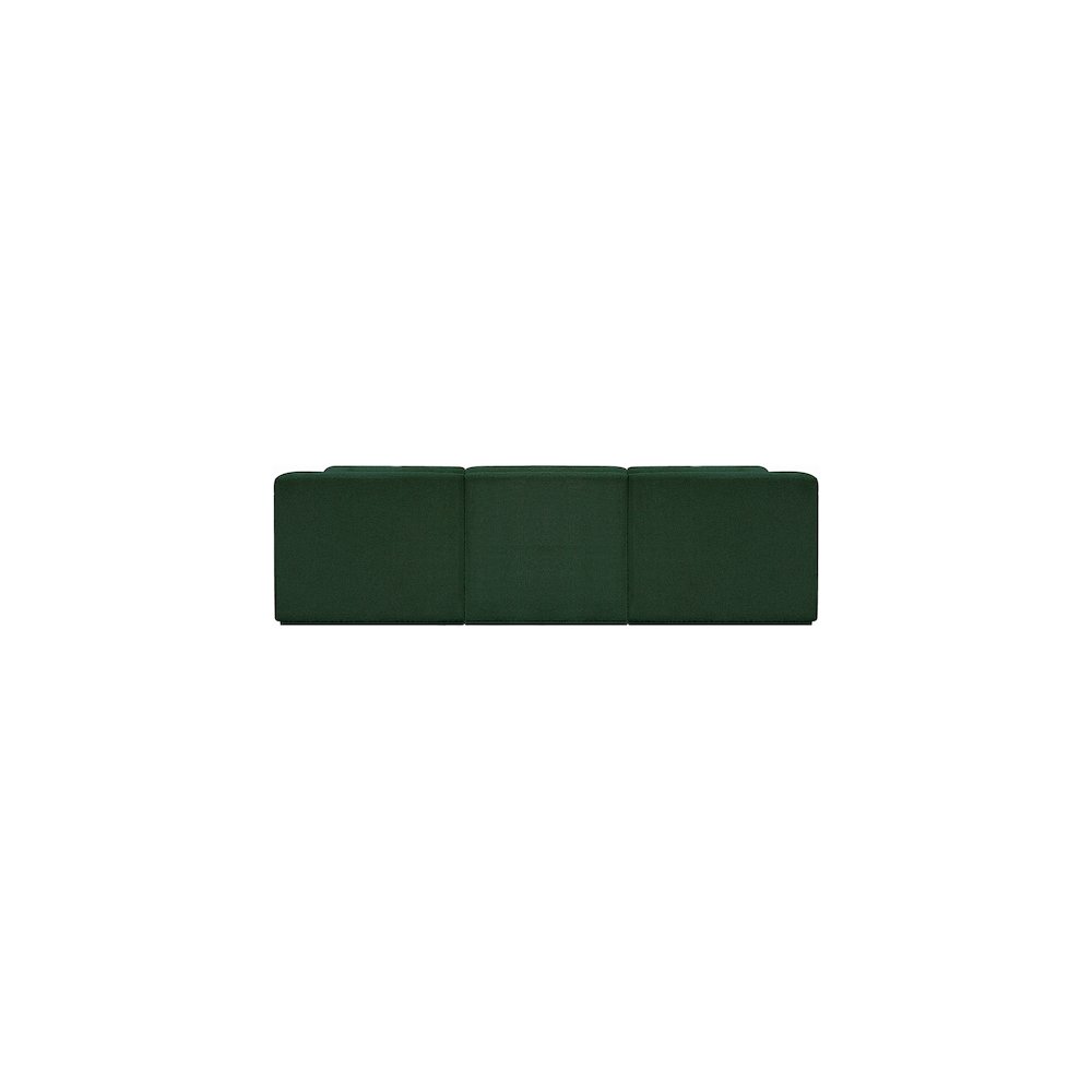 Ollie Green Boucle Fabric Modular Sofa. Picture 3