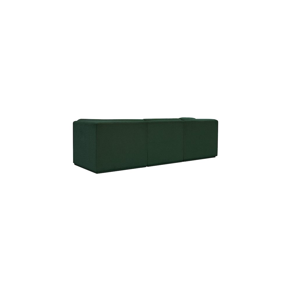 Ollie Green Boucle Fabric Modular Sofa. Picture 4