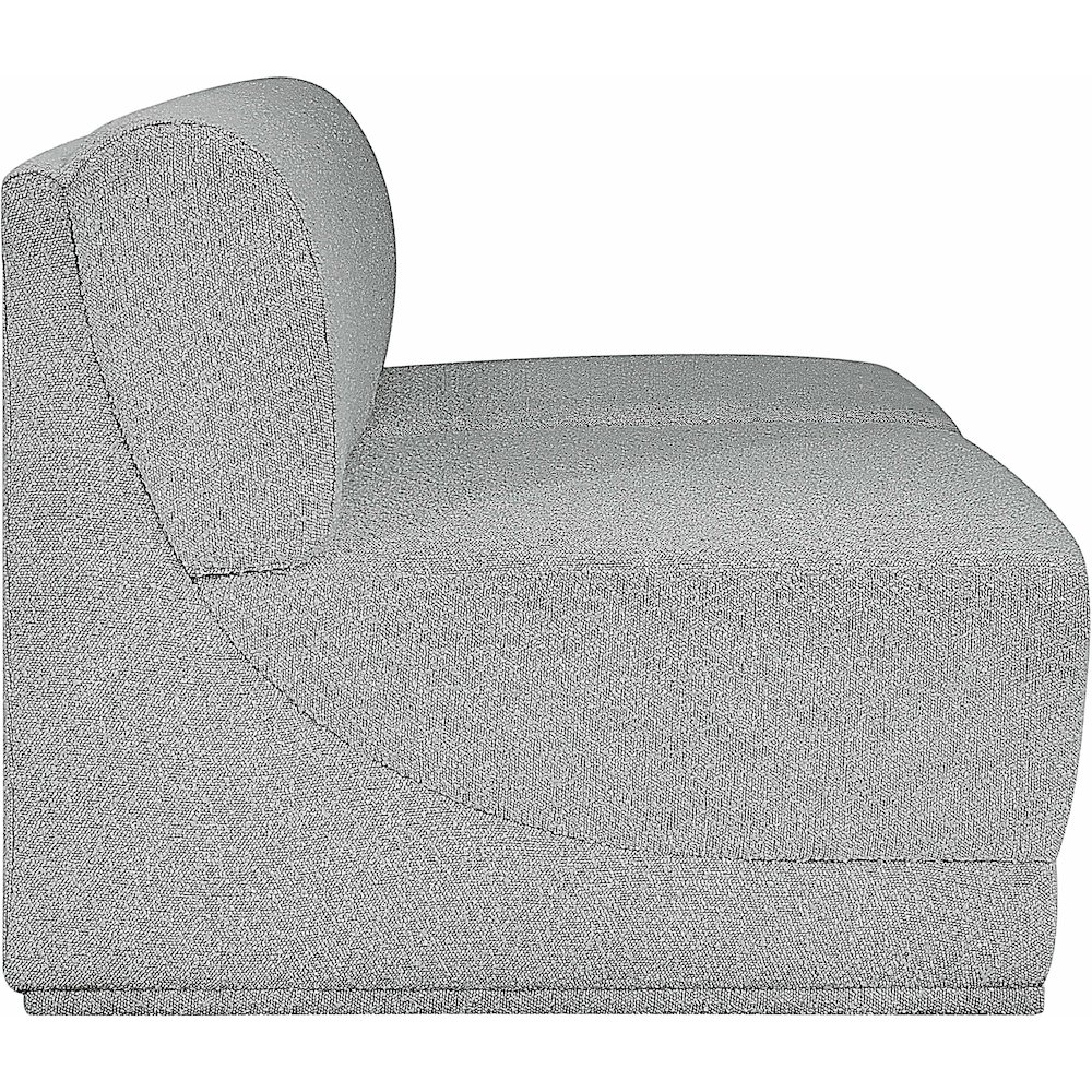 Ollie Grey Boucle Fabric Modular Sofa. Picture 6