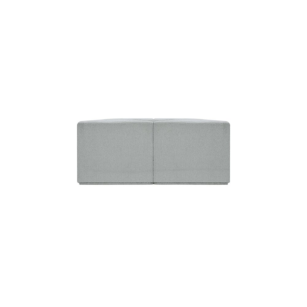 Ollie Grey Boucle Fabric Modular Sofa. Picture 3