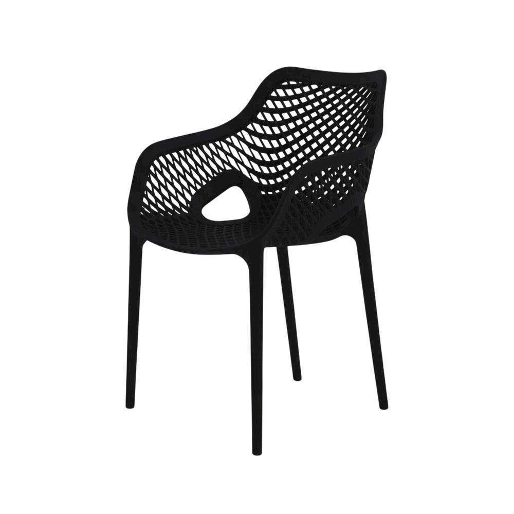 Outdoor Patio Dining Chairs Set Of 4 With Anti-Uv Finish And Contemporary Style. Picture 1