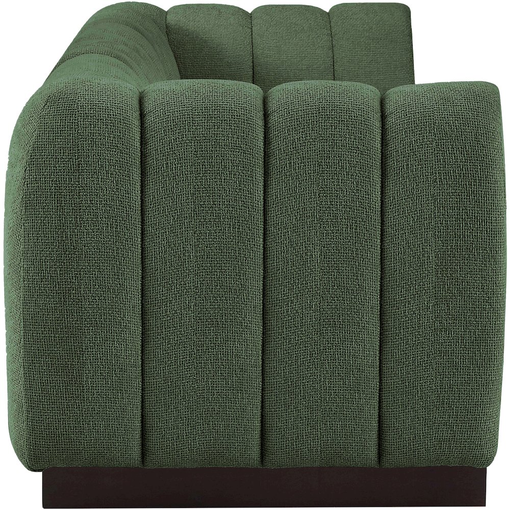 Quinn Green Chenille Fabric Modular Sofa. Picture 7