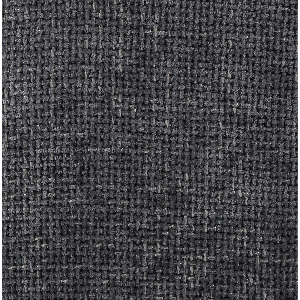 Quinn Grey Chenille Fabric Armless Chair. Picture 9