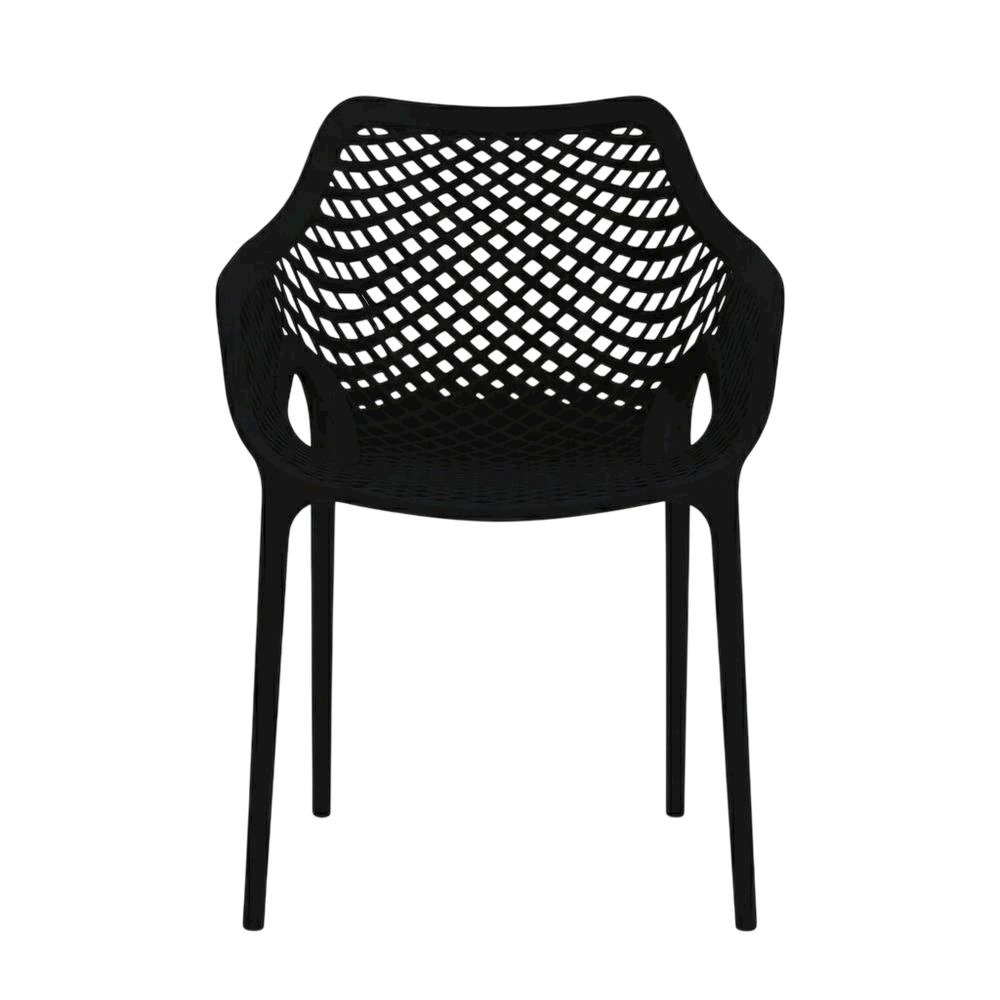 Outdoor Patio Dining Chairs Set Of 4 With Anti-Uv Finish And Contemporary Style. Picture 4