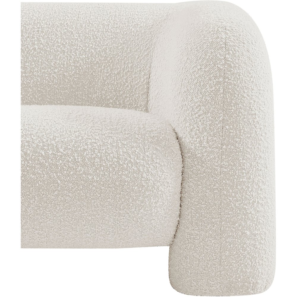 Emory Cream Boucle Fabric Chair. Picture 10