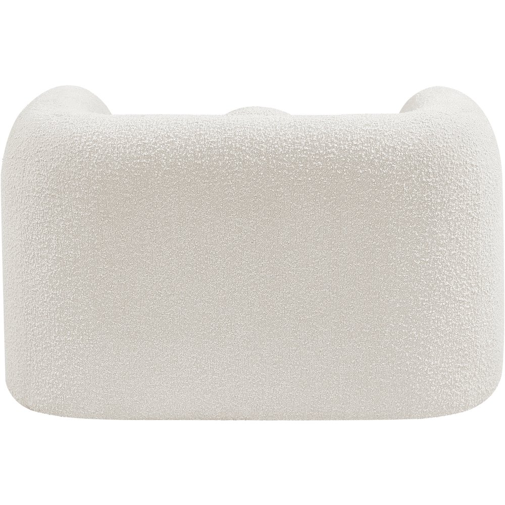 Emory Cream Boucle Fabric Chair. Picture 3