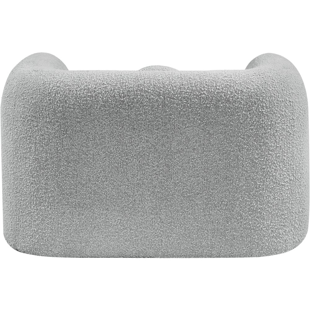 Emory Grey Boucle Fabric Chair. Picture 3
