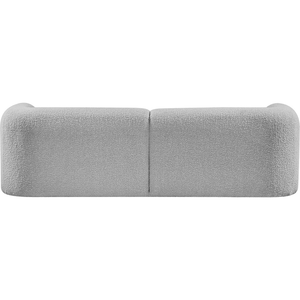 Emory Grey Boucle Fabric Sofa. Picture 3