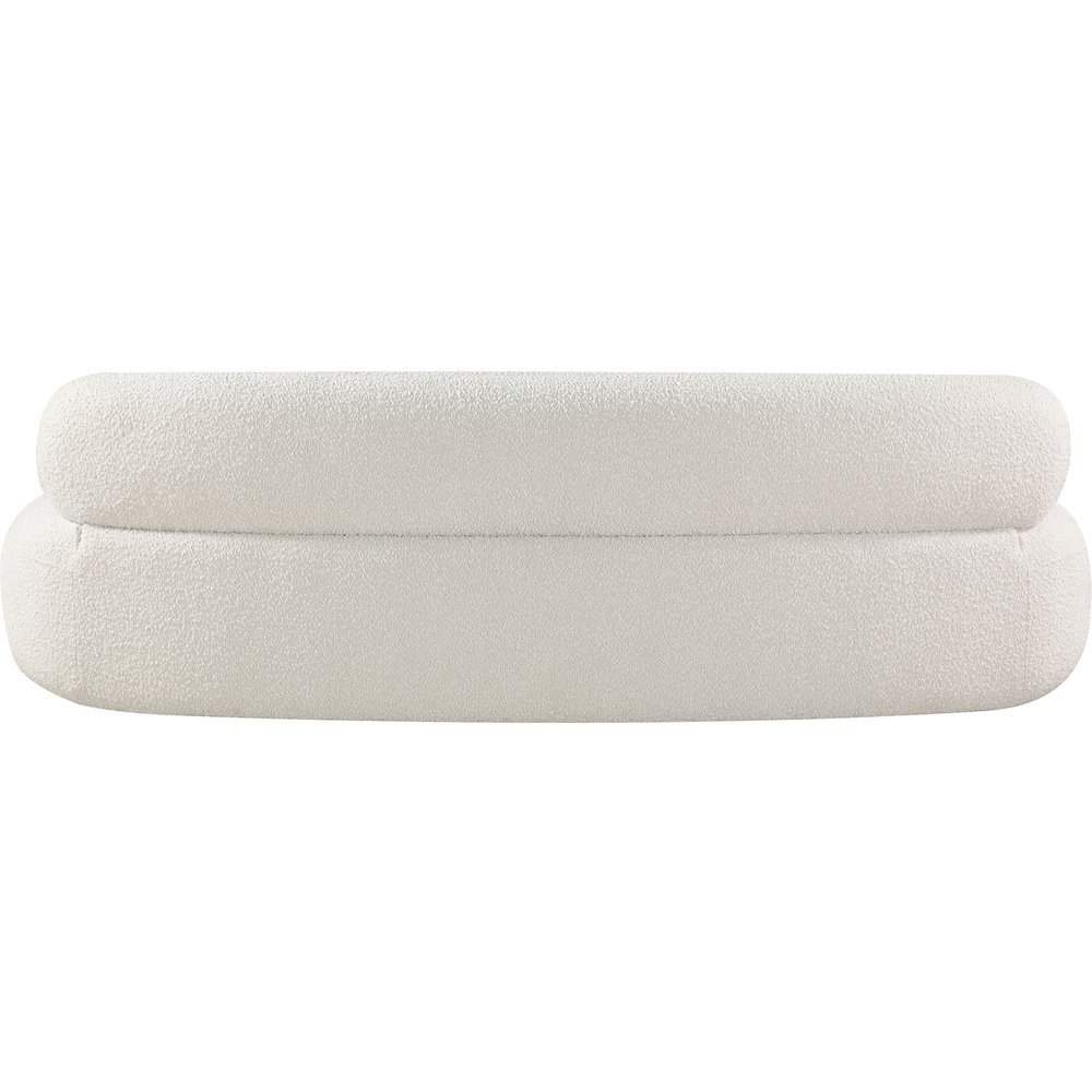 Venti Cream Boucle Fabric Sofa. Picture 3