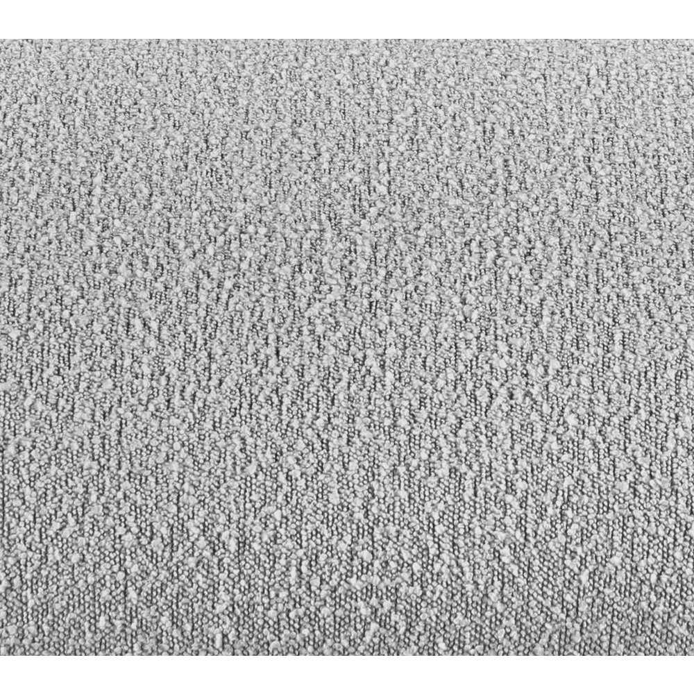 Venti Grey Boucle Fabric Loveseat. Picture 15