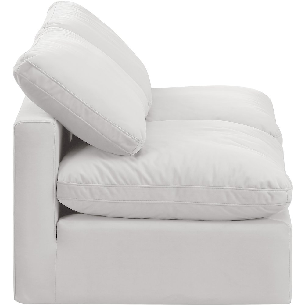 Indulge Cream Velvet Modular Sofa. Picture 5