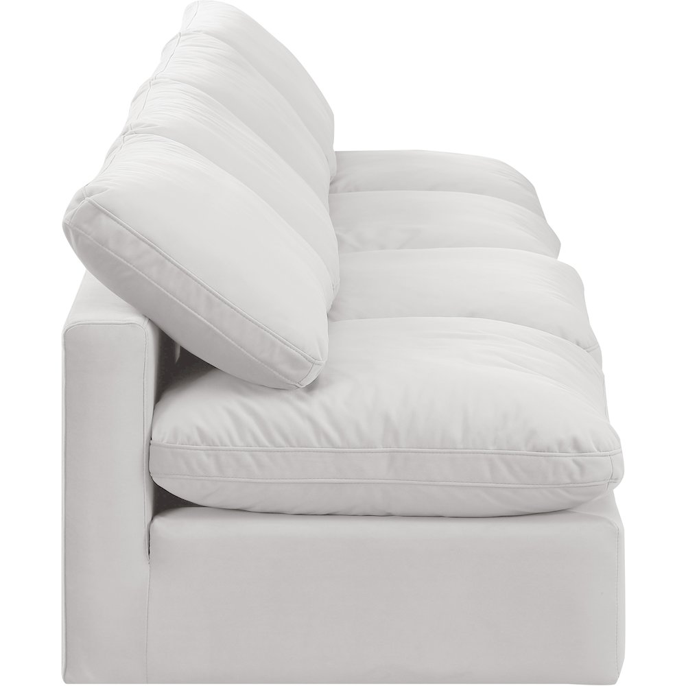 Indulge Cream Velvet Modular Sofa. Picture 5