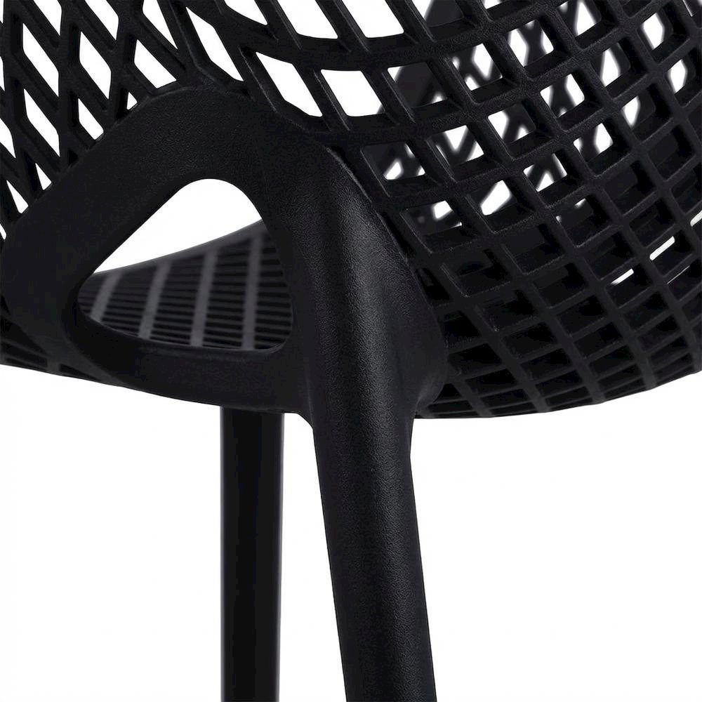 Outdoor Patio Dining Chairs Set Of 4 With Anti-Uv Finish And Contemporary Style. Picture 6