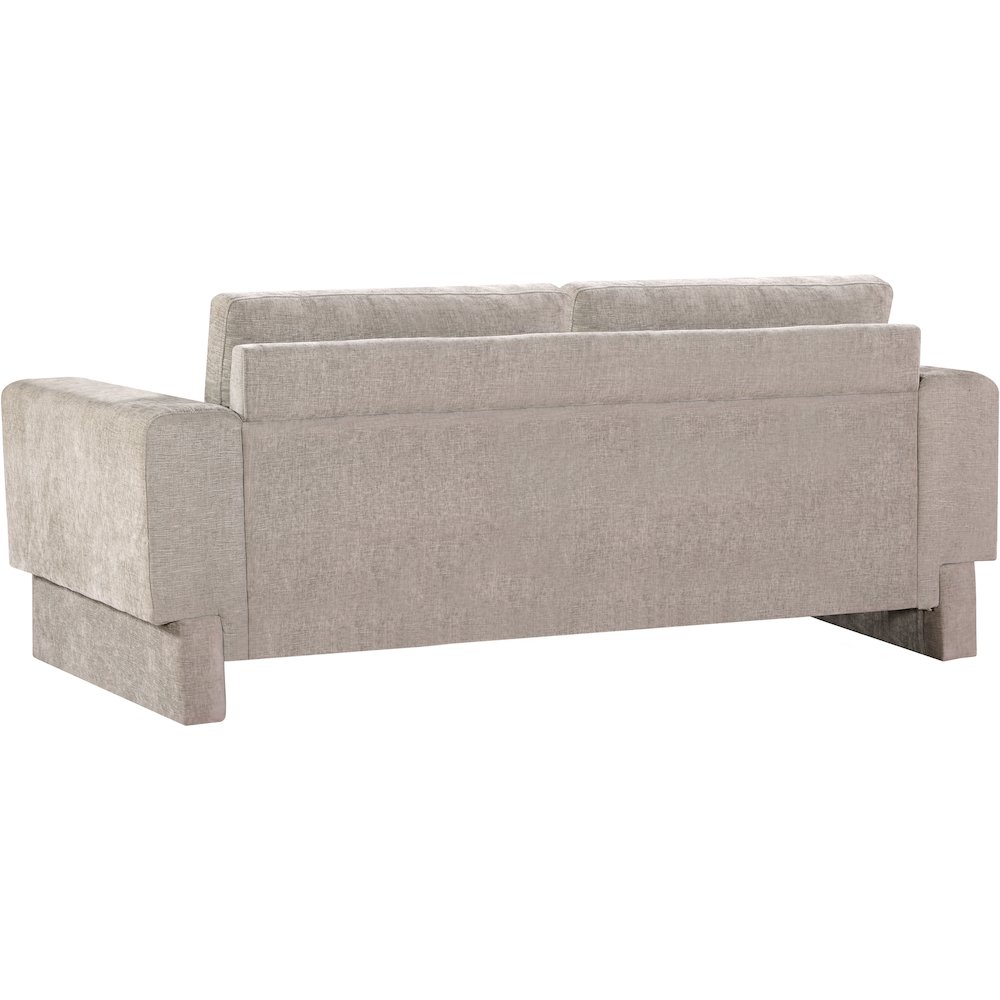 Madeline Beige Chenille Fabric Sofa. Picture 7