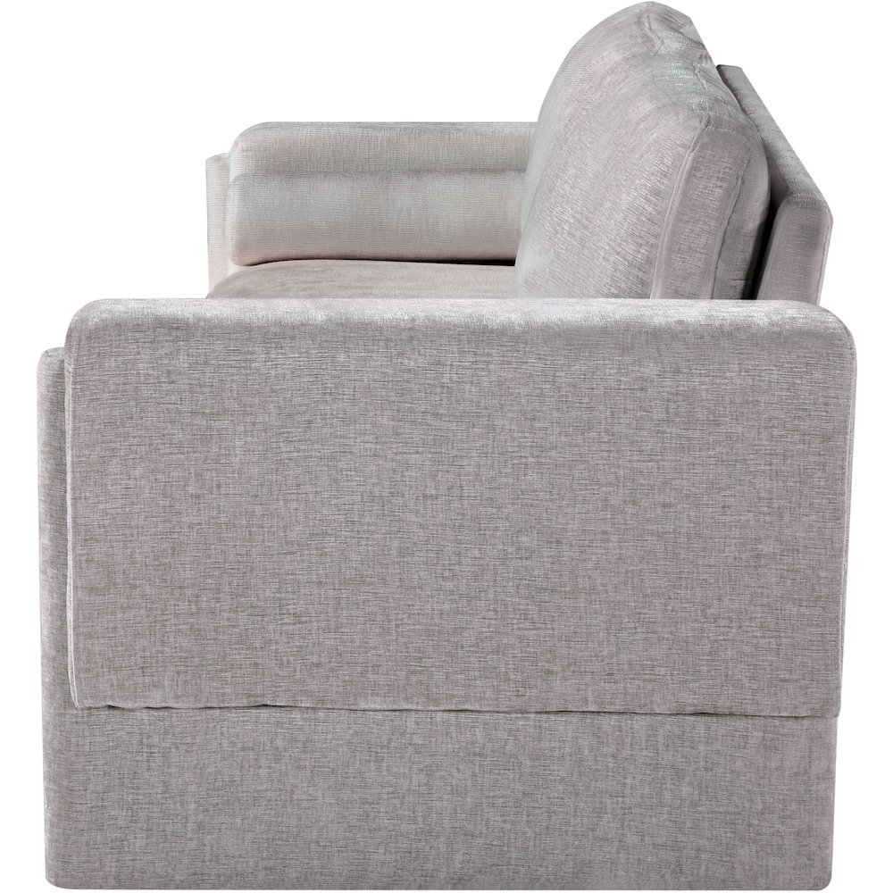 Madeline Grey Chenille Fabric Sofa. Picture 6