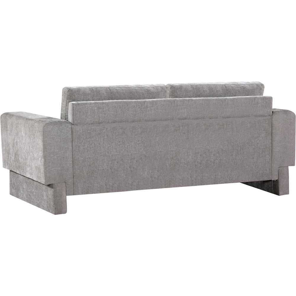 Madeline Grey Chenille Fabric Sofa. Picture 7