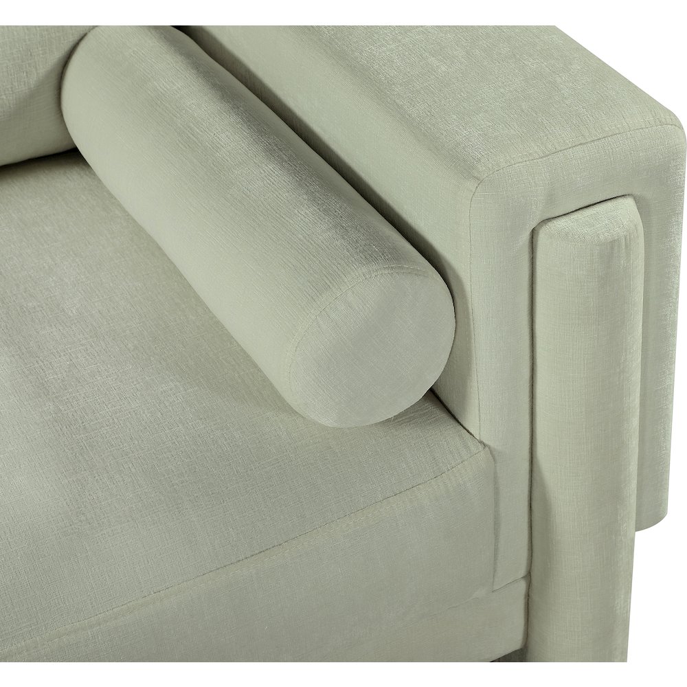 Madeline Mint Chenille Fabric Sofa. Picture 11