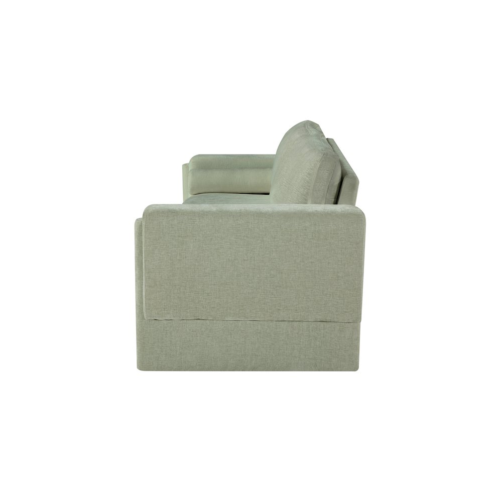 Madeline Mint Chenille Fabric Sofa. Picture 6