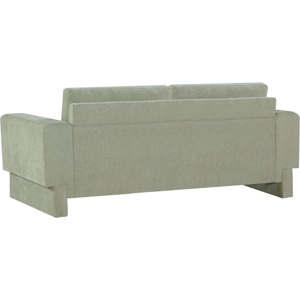 Madeline Mint Chenille Fabric Sofa. Picture 7