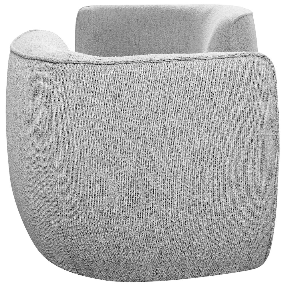 Hilton Grey Fabric Chaise. Picture 5
